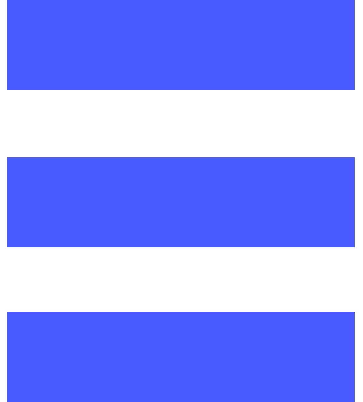 Blue Rectangles